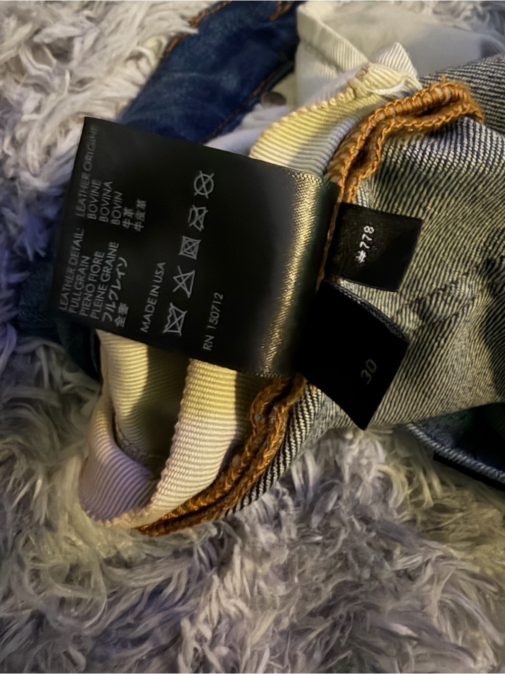 Amiri Mx1 Ultrasuede Antique Indigo